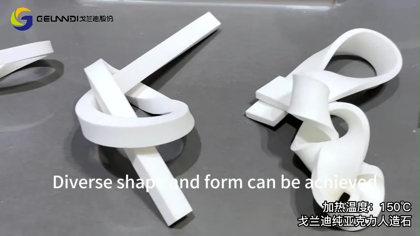 Sculpting Elegance: Exploring the Art of Gelandy Pure Acrylic Solid Surface Thermoforming  Introduction
