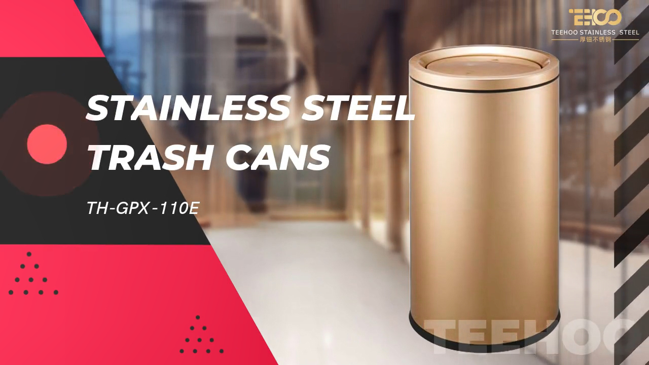How To Cleaning & Caring For Stainless Steel Trash CansTeeHoo