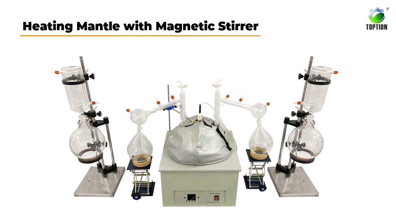 Mantle Extractor Example Intro To Short Path Evaporator With Heating Mantle | Toption
