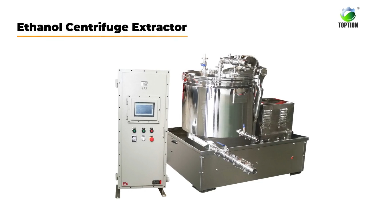 Ethanol Extraction Machine Centrifuge Extractor Manufacturer | Toption