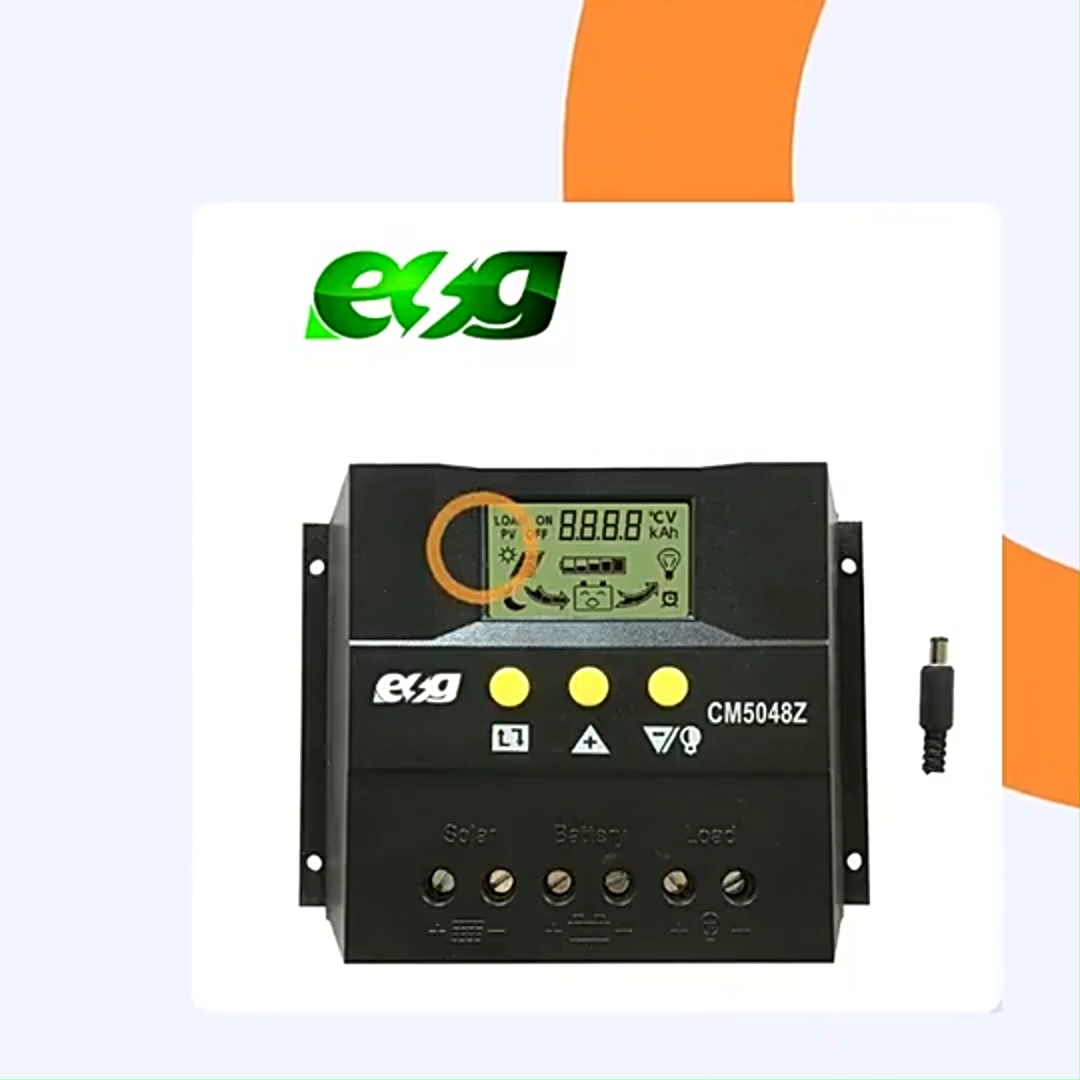 ESG USB 12v 24v auto คอนโทรลเลอร์ชาร์จพลังงานแสงอาทิตย์ PWM 10A 20A