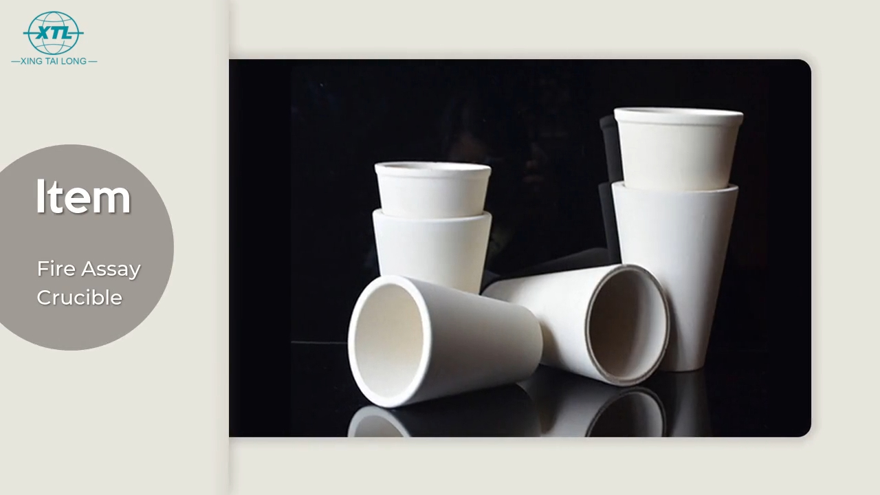 XTL sintyron Best High-end quality Ceramic clay Fire Assay Crucible manufacturers for gold smelting Company