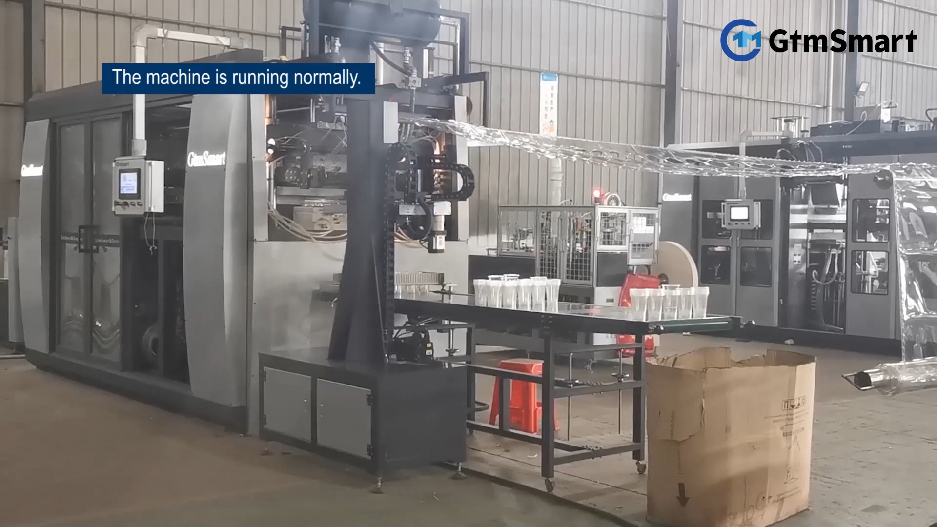  Customized thermoforming machine for plastic cups high speed plastic cup machine manufacturers From China | GTMSMART 