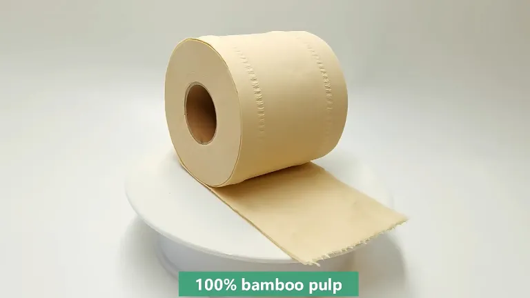 Grohandel mit ungebleichtem Recycling-Bambus-Toilettenpapier Hersteller -  Qingya Paper
