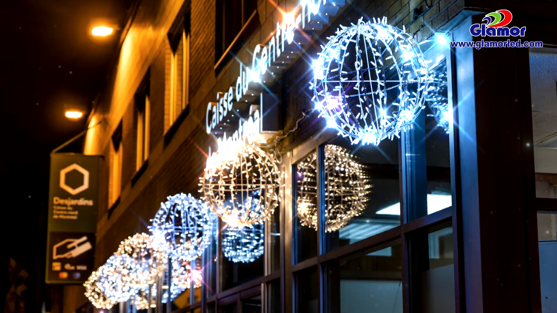 Canada Christmas Lights Project from Glamor Lighting Supplier