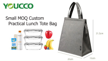 Small MOQ Reusable Large Personalized Lunch Cooler Bag