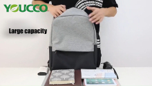 Small MOQ Customized Logo Daily City Backpack DS211220