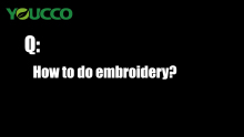 What are the steps to emboidery logo on bags?