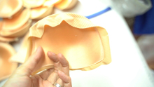 Intro to bra cup cutting and stitching process from China proffessional lingerie maker