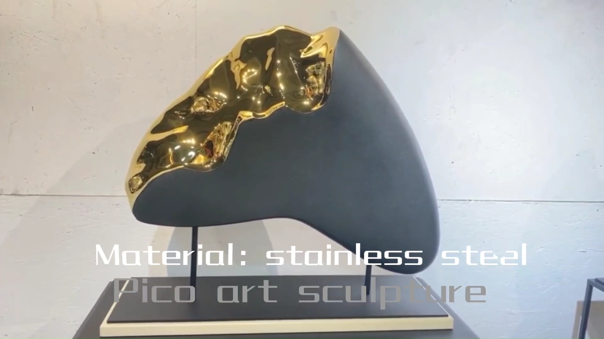 electroplating stainless steel abstract sculpture Supplier & manufacturers | Pico Art