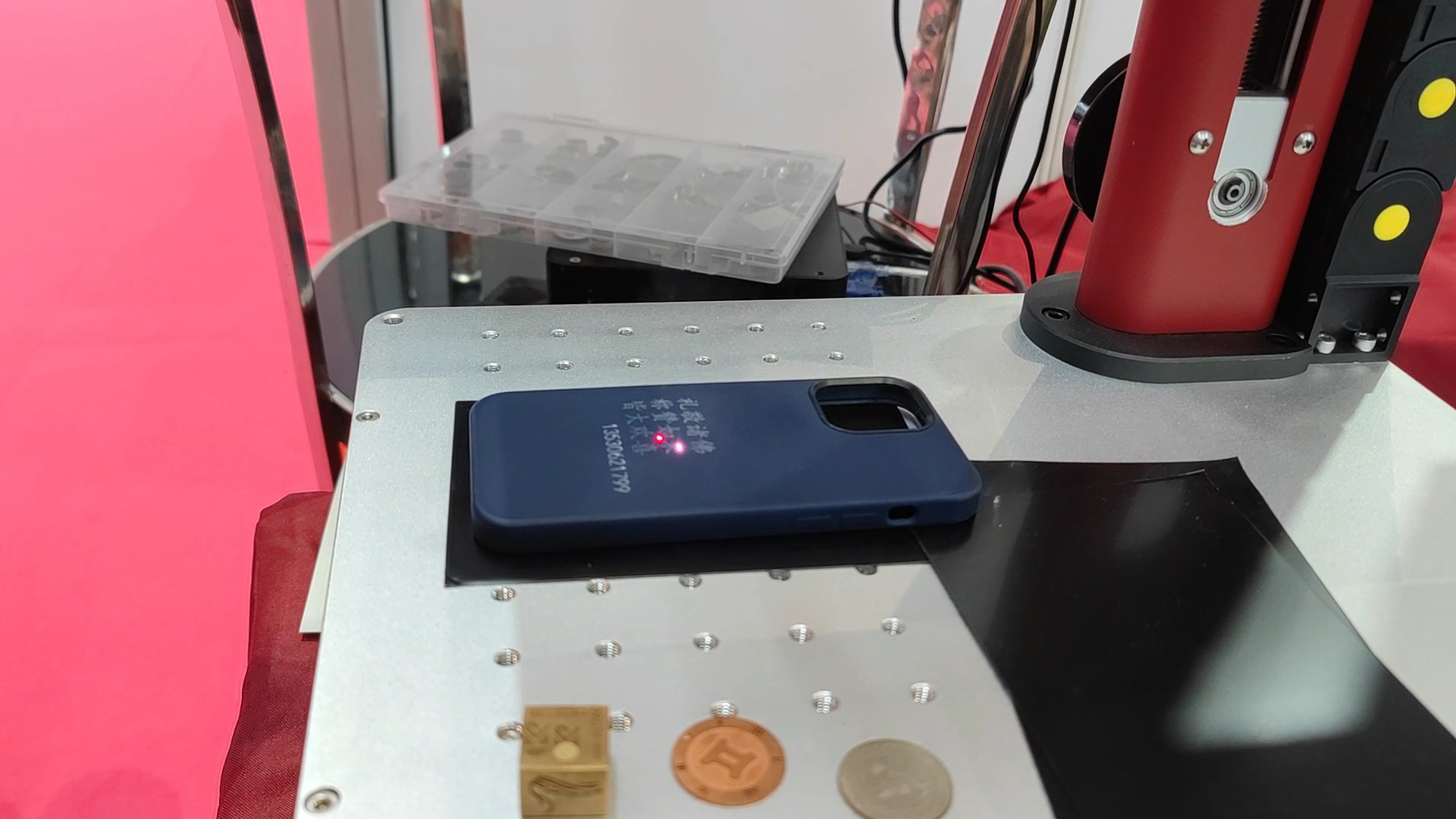 fiber laser marking process