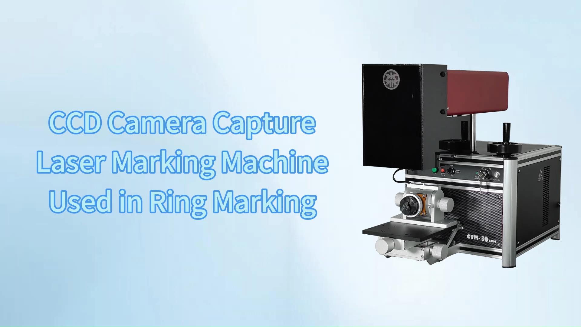 CCD Camera Capture Laser Marking Machine Used in Ring Marking | Cosmo Laser