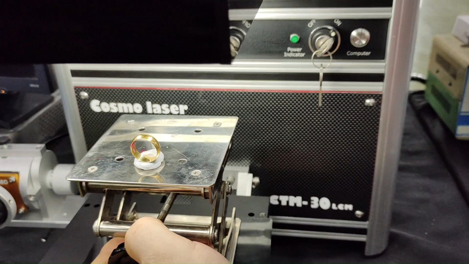 CCD Camera Capture Laser Marking Machine