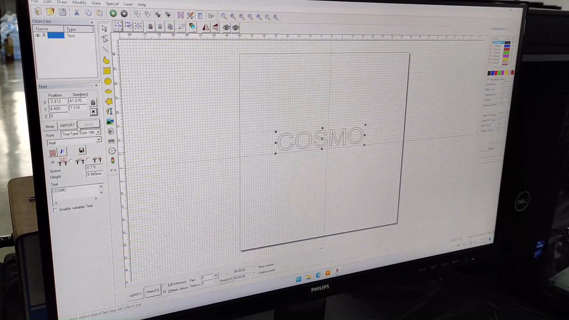 CCD Camera Laser Marking Machine