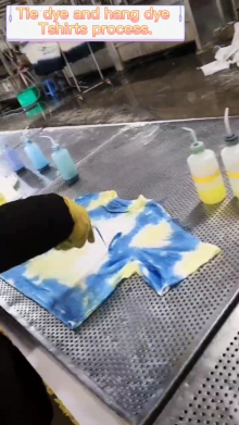 DiZNEW jeans factory,we can help you to make tie dye and hang dye high quality,no MOQ.with your own brand.