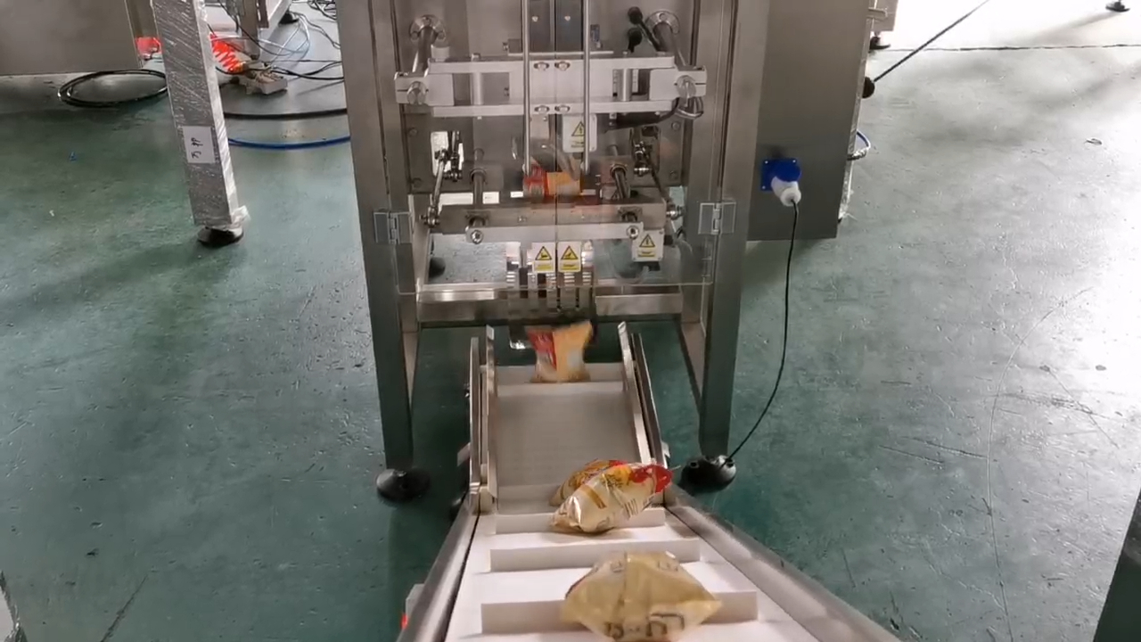 VFFS packaging machines for filling nitrogen