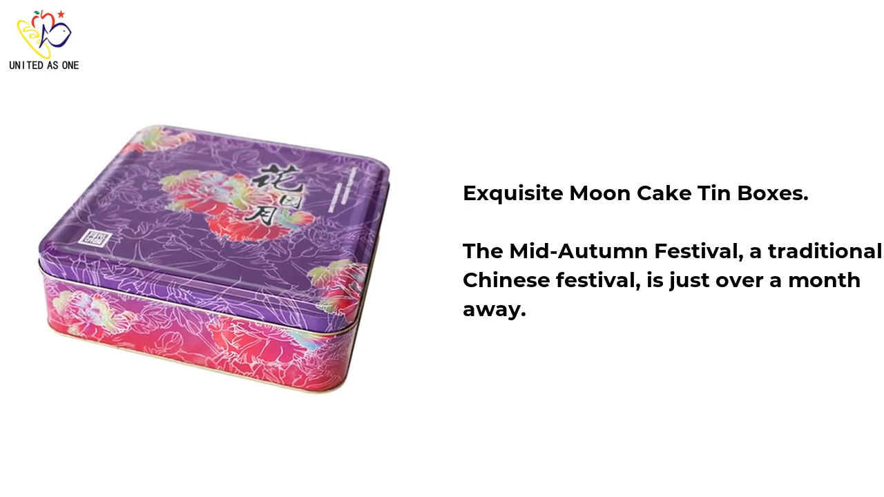 The Exquisite Moon Cake Tin Boxes Are Ready for Shipment