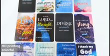 Customized Bible Quotes Cards manufacturers From China | Board Game