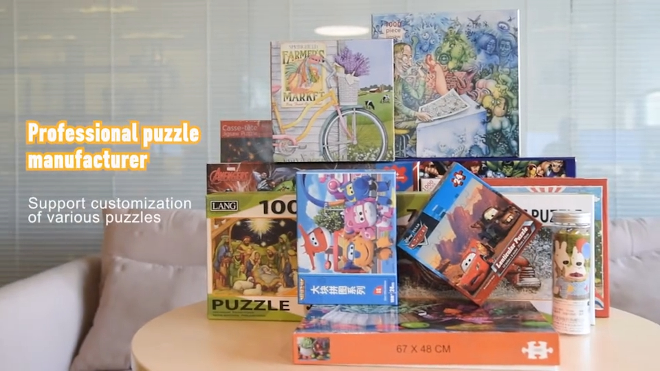  Customized 1000 piece jigsaw puzzles manufacturers From China | Board Game 