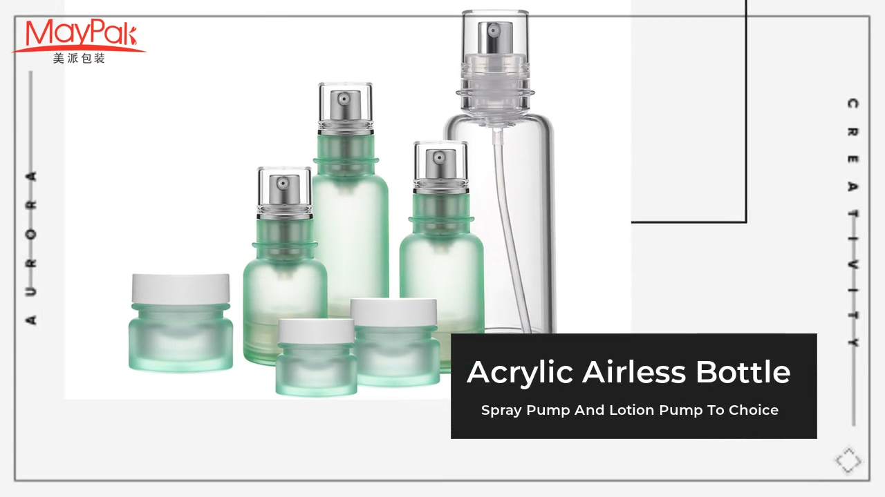 Cream jar 30ml 50ml 120ml 5g 15g 30g 50g custom Luxury cosmetic Acrylic airless bottle
