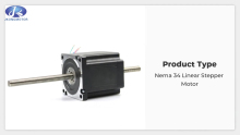 1.8°Nema 34 Linear Stepper Motor 86x86mm for for 3D printer CNC Engraving Milling Machine