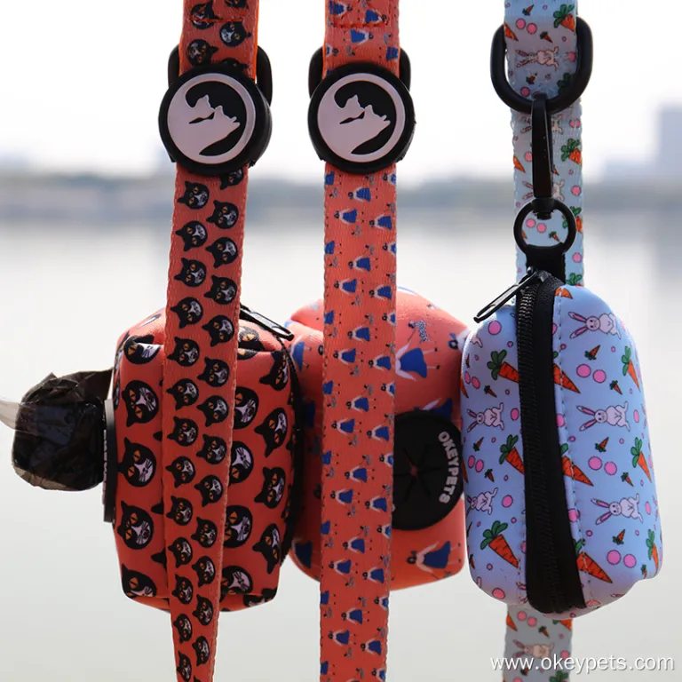 Dispenser Sacchetti Per Cane Per Guinzaglio - Portaborsa Escrementi Con Clip - Foto 13