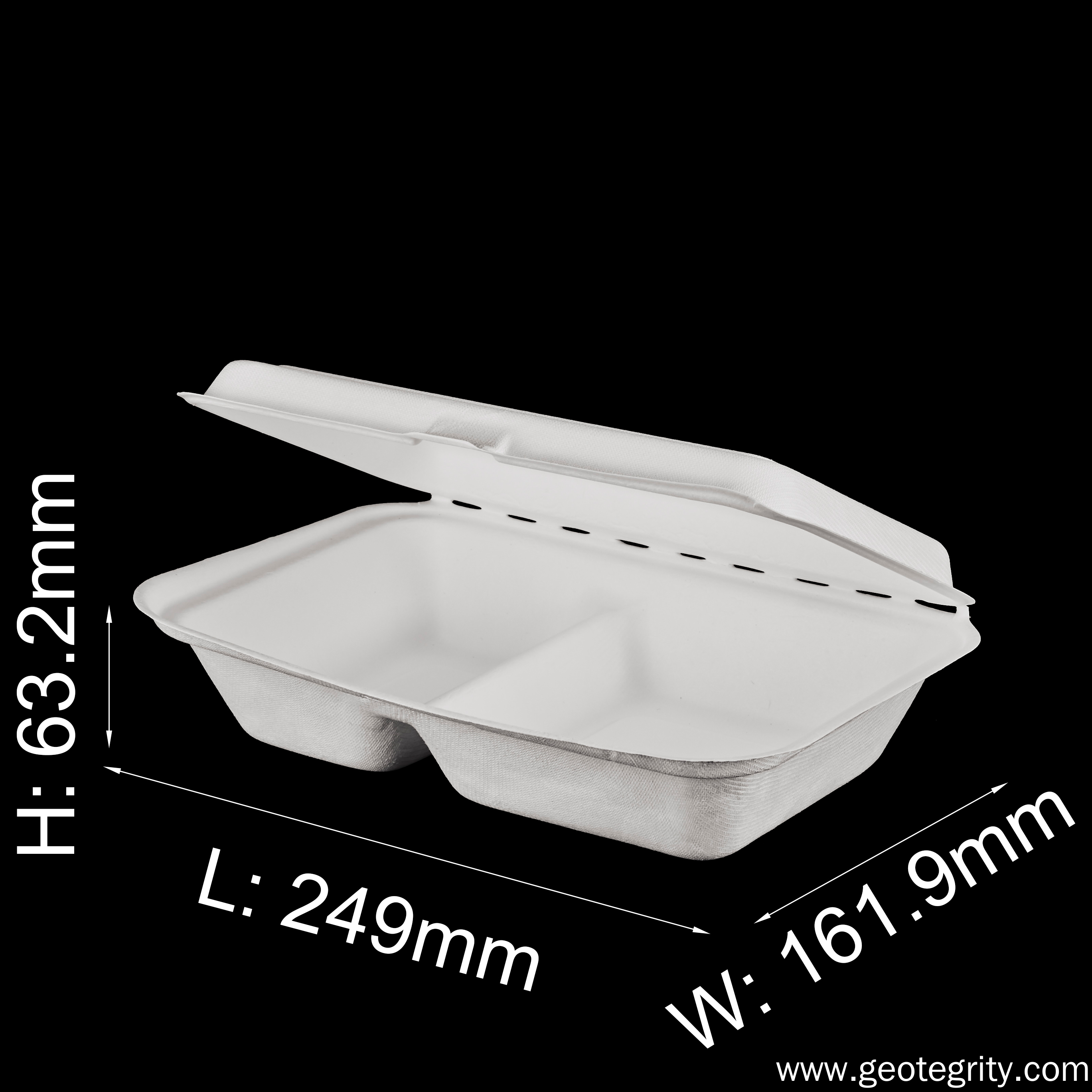 Eco-friendly Biodegradable Take Away Sugarcane Bagasse Pulp Food ...