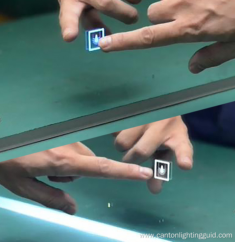 touch sensor switch for mirror