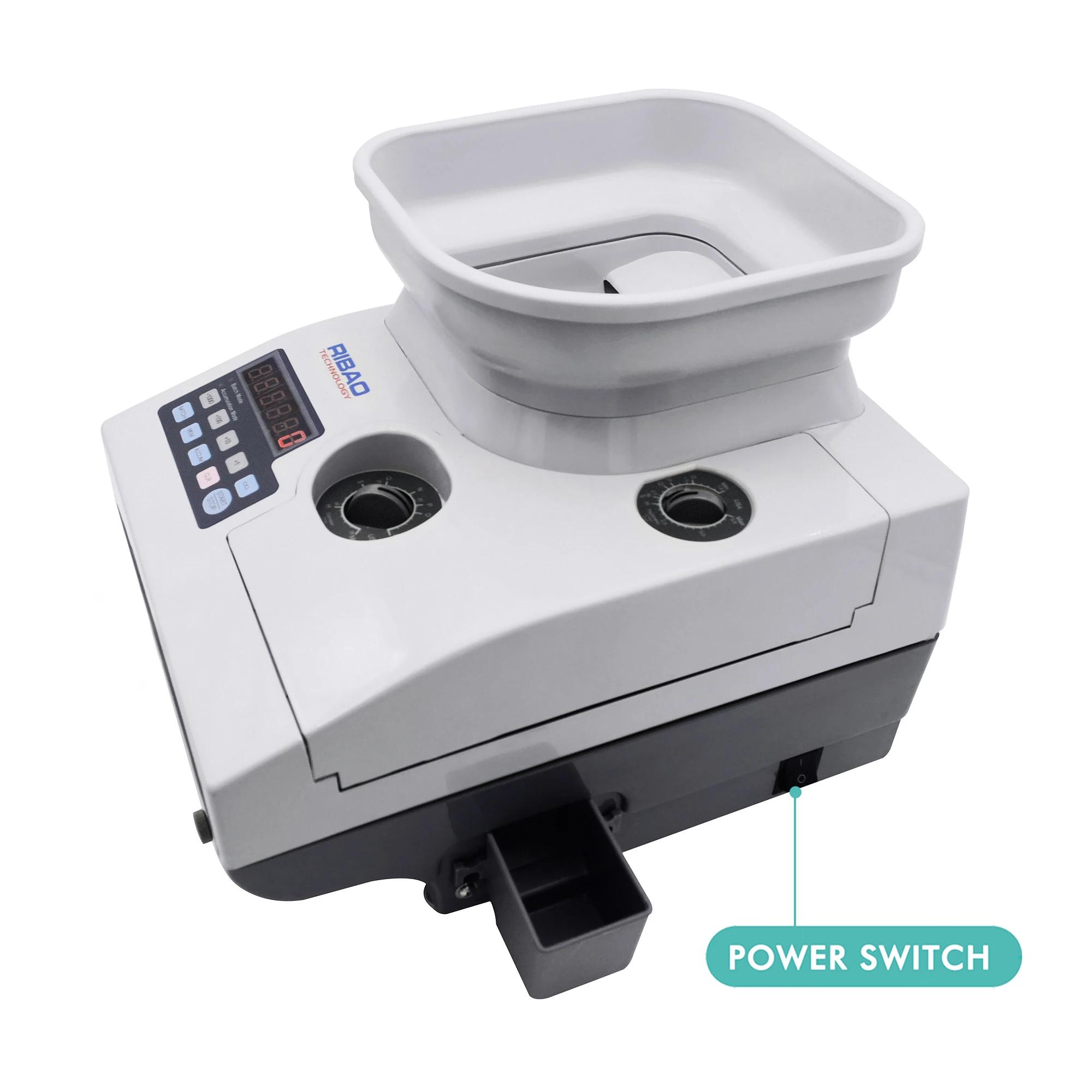Heavy duty high speed coin counter CS-2000 | RIBAO Technology